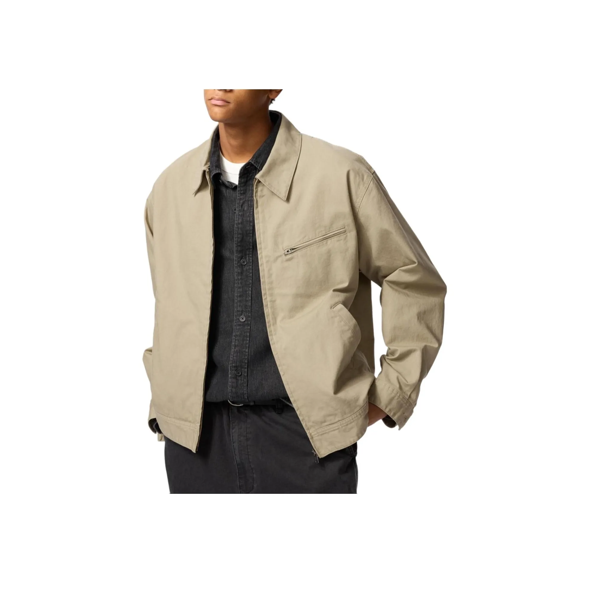 UNIQLO Jackets Coats Men's Dark Beige