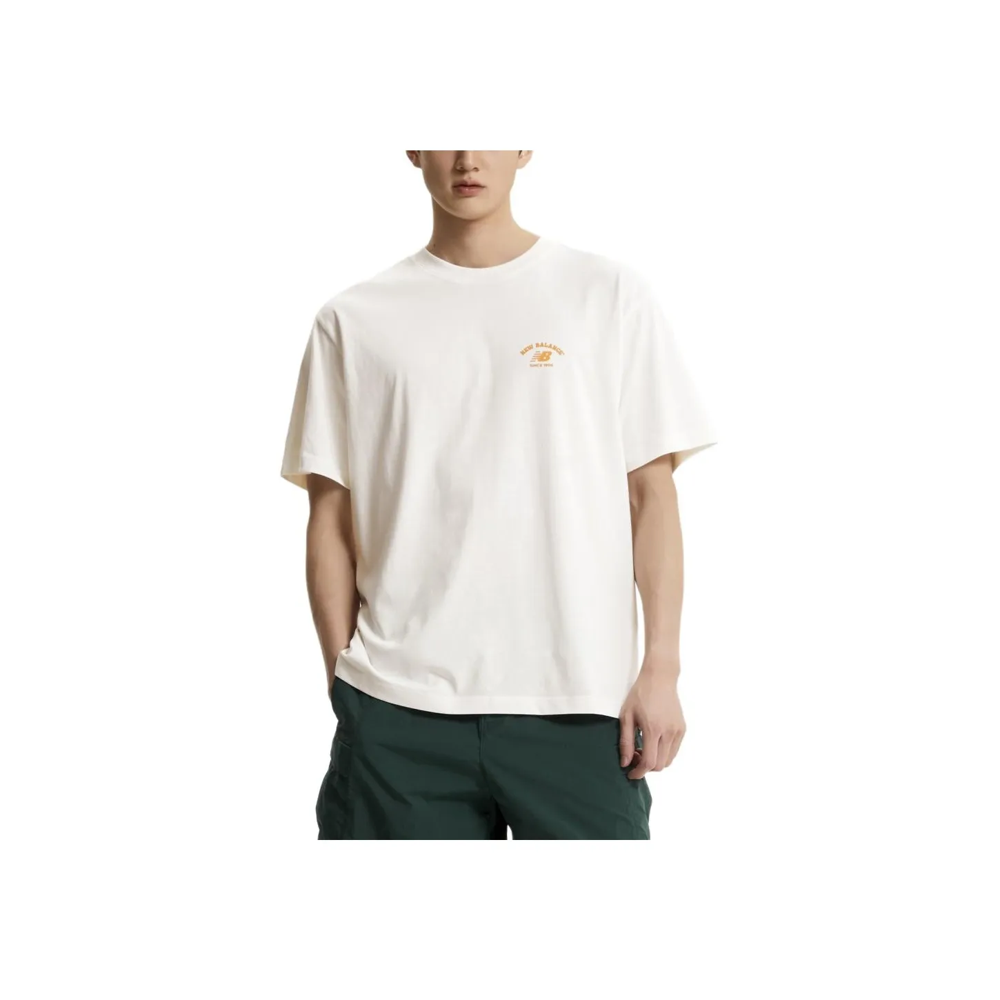 New Balance T Shirt Men's Cream