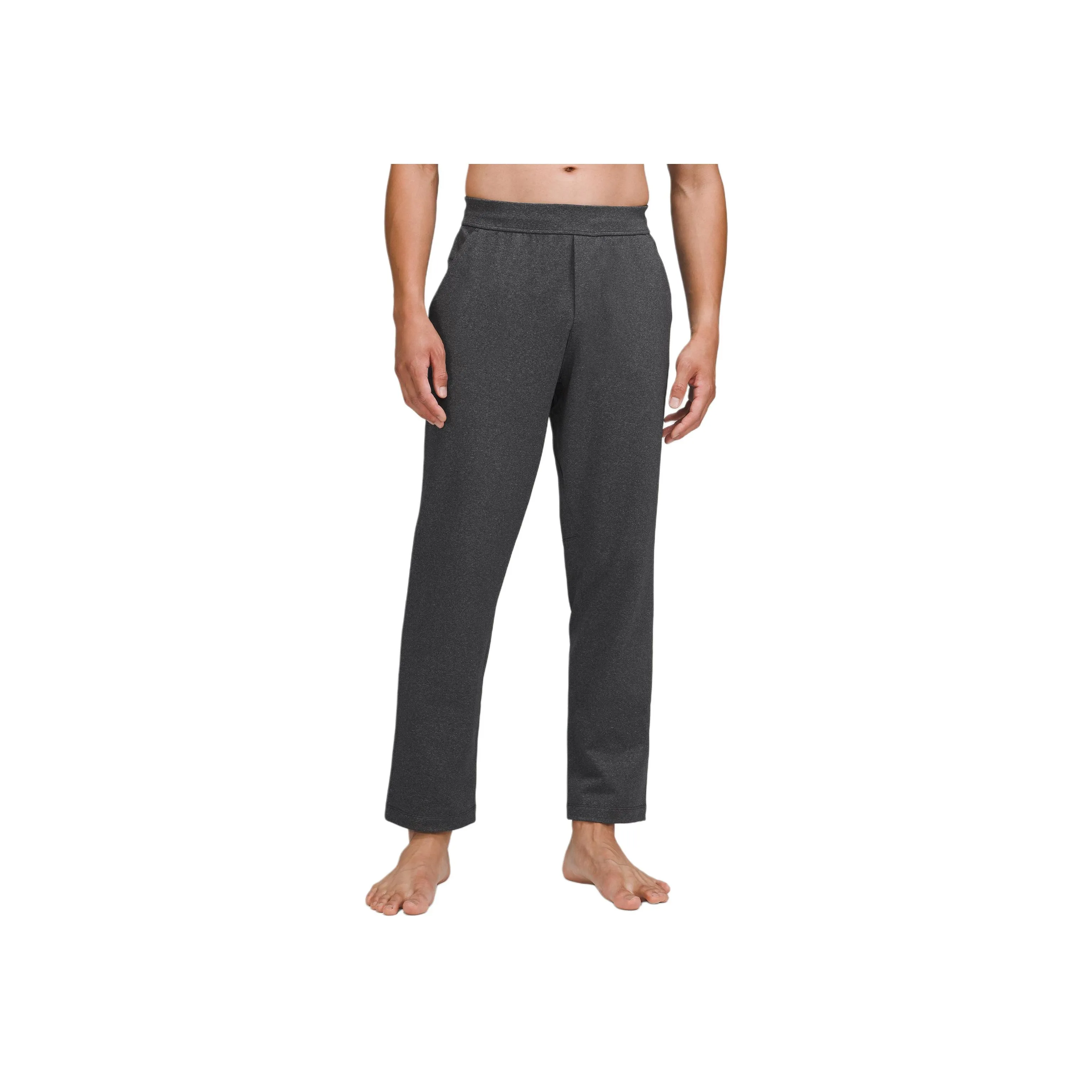 lululemon ABC Discipline Вязаные Тренировочные Брюки Мужские Смешанный Цвет Черный