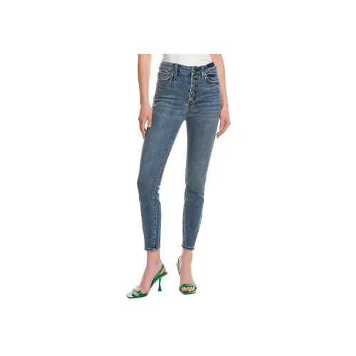 SEVEN FOR ALL MANKIND Женские джинсы синего цвета