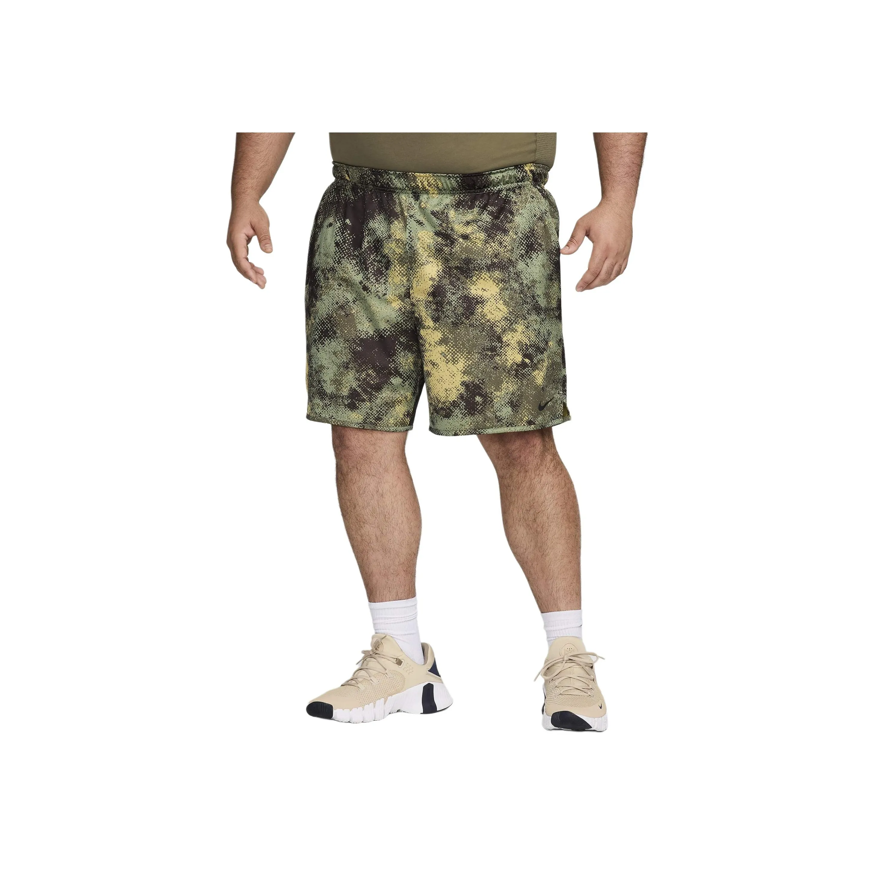 Nike Totality Camo Men's 7' Dri FIT Unlined Fitness Shorts