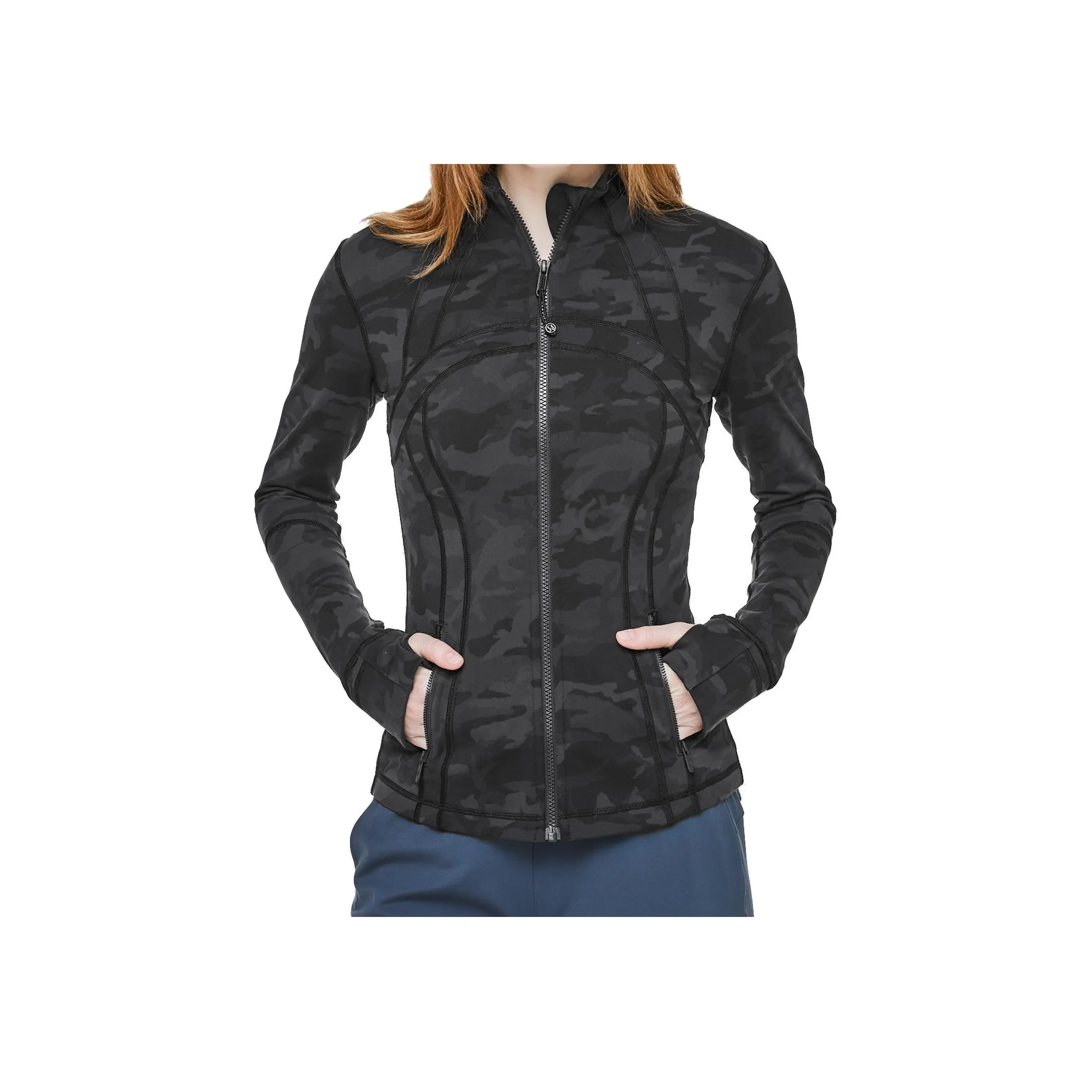 Lululemon Define Luon Jacket Women's Gray Black