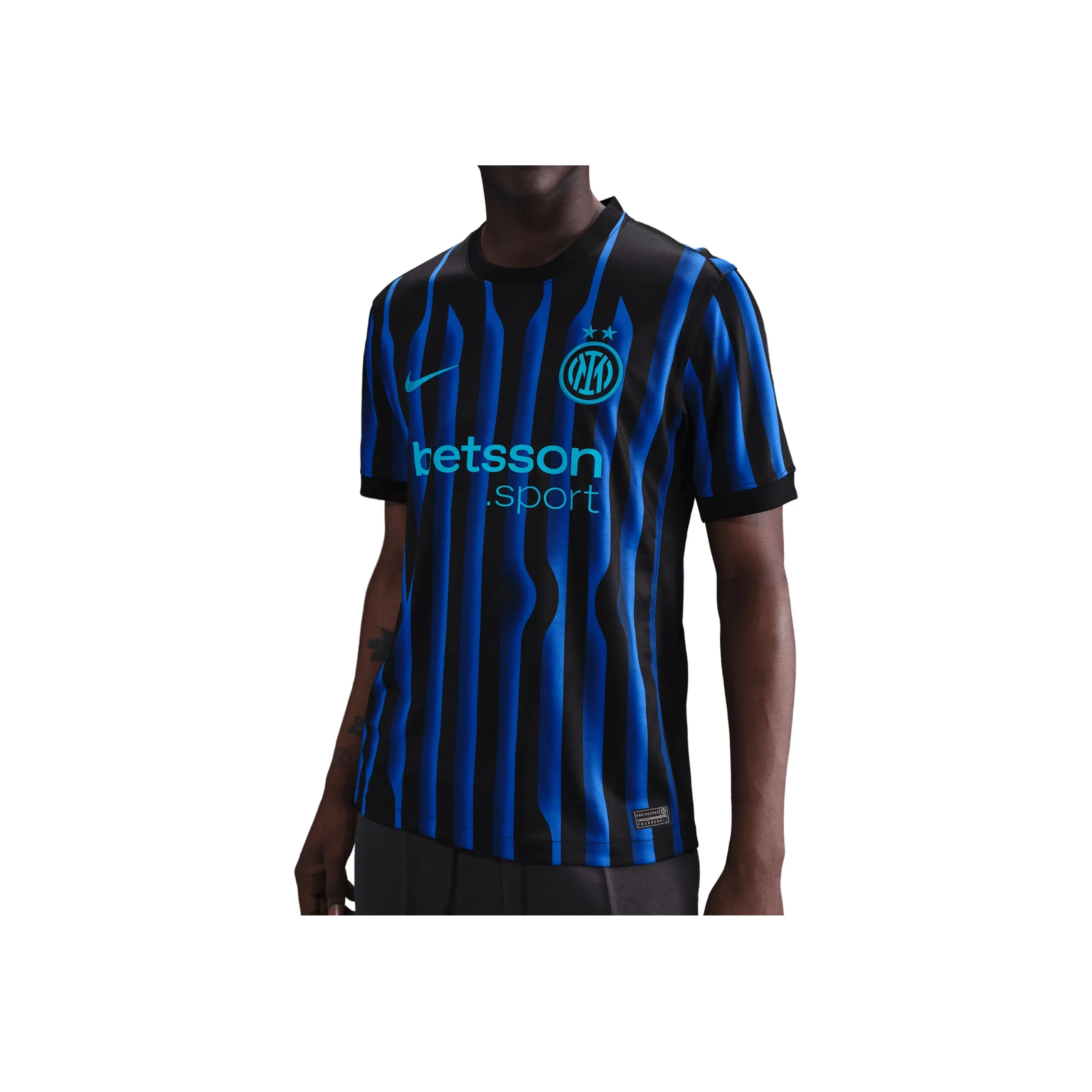 Nike Inter Milan 2025/26 Stadium Home Men's Nike Dri FIT Soccer Replica Jersey