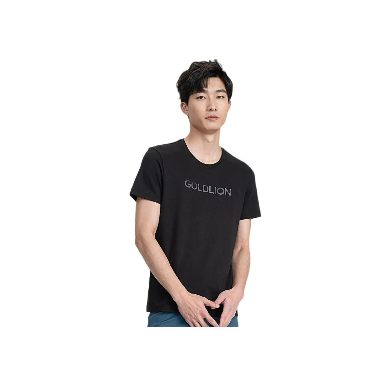 GOLDLION T Shirts Men's Black 99