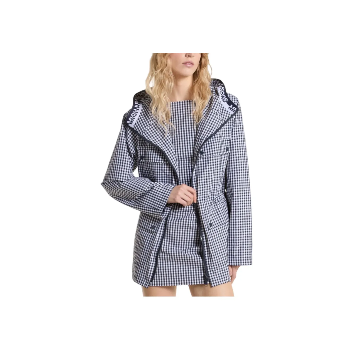 MICHAEL KORS SS24 Jackets & Coats Women's Navy Blue