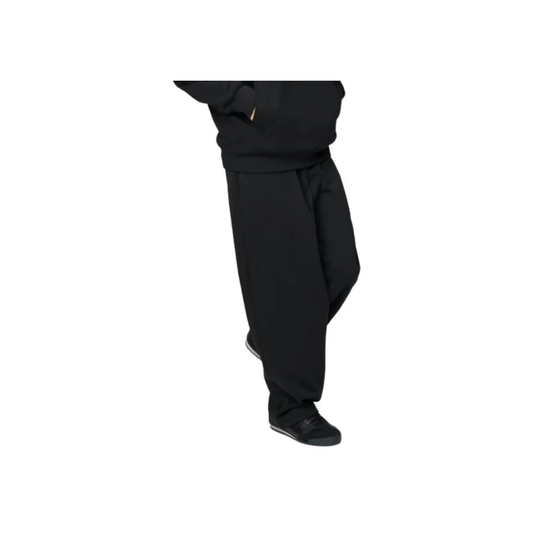 UNIQLO Вязаные спортивные брюки унисекс черные