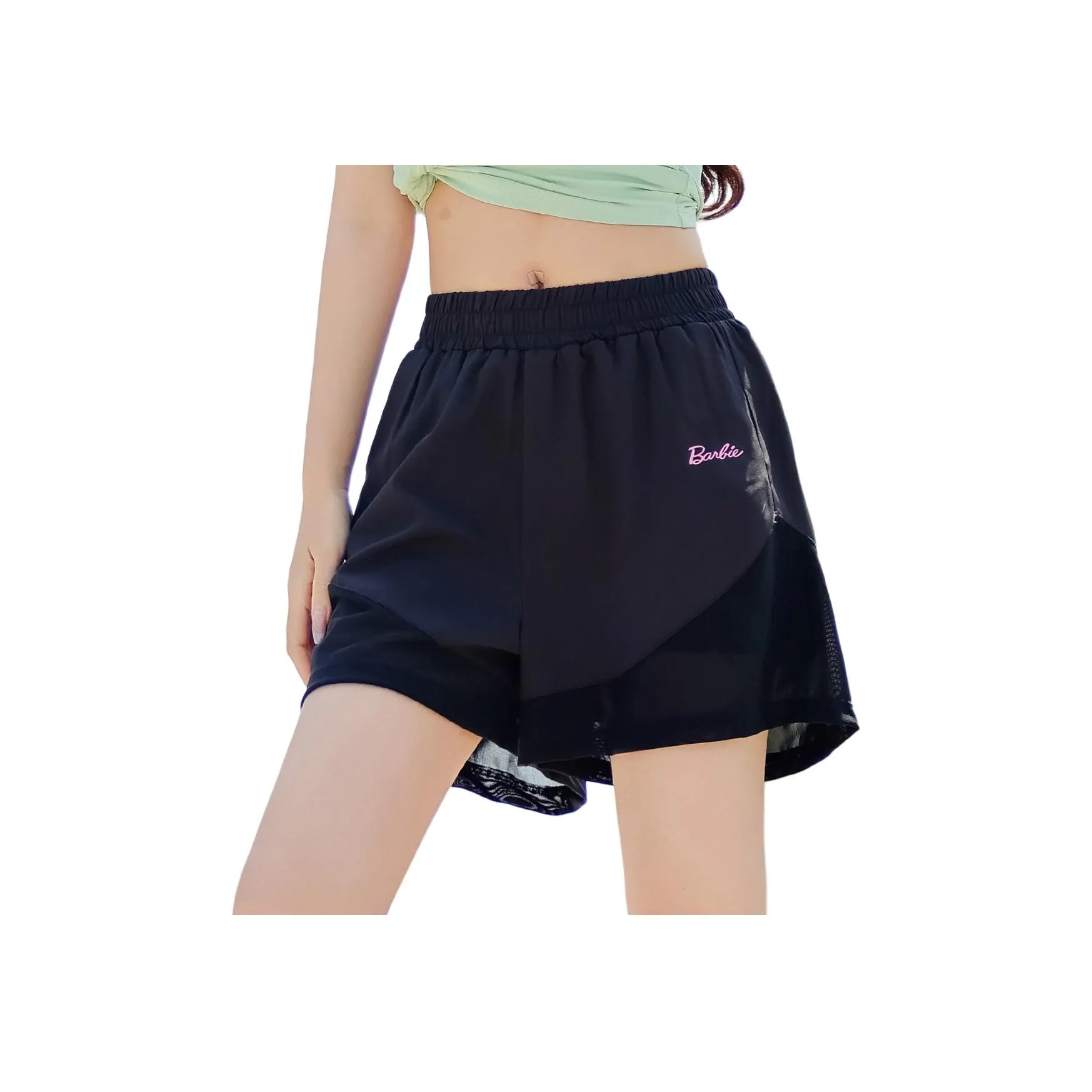 Barbie Sports Shorts Women's Black
