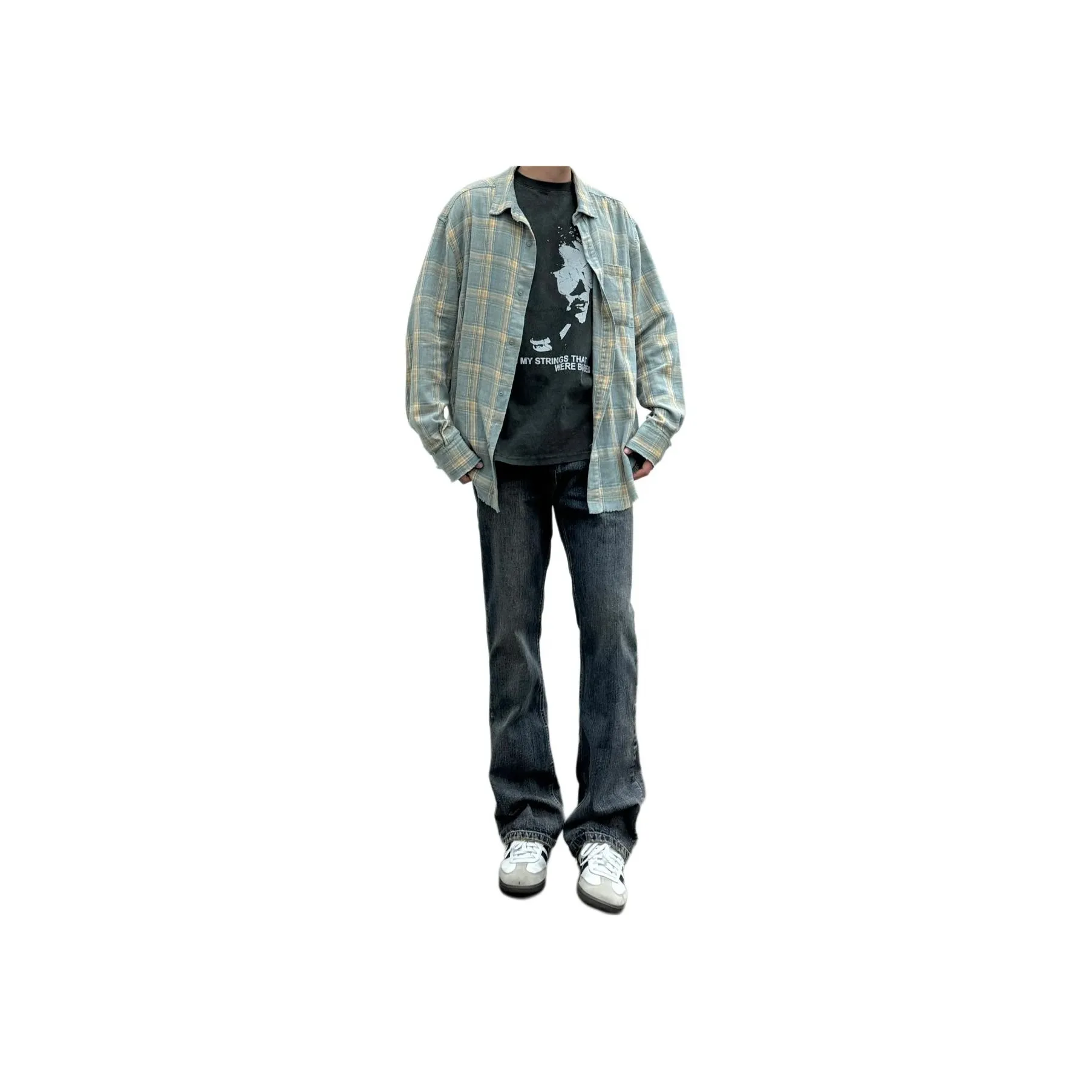 KVIV Jeans Unisex Vintage Blue 