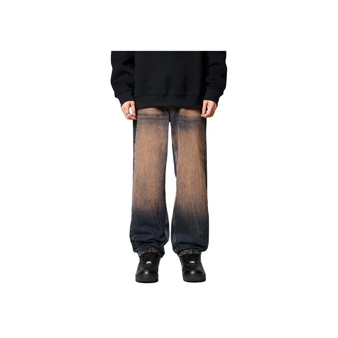 AHAH Jeans Men's Red Clay Color