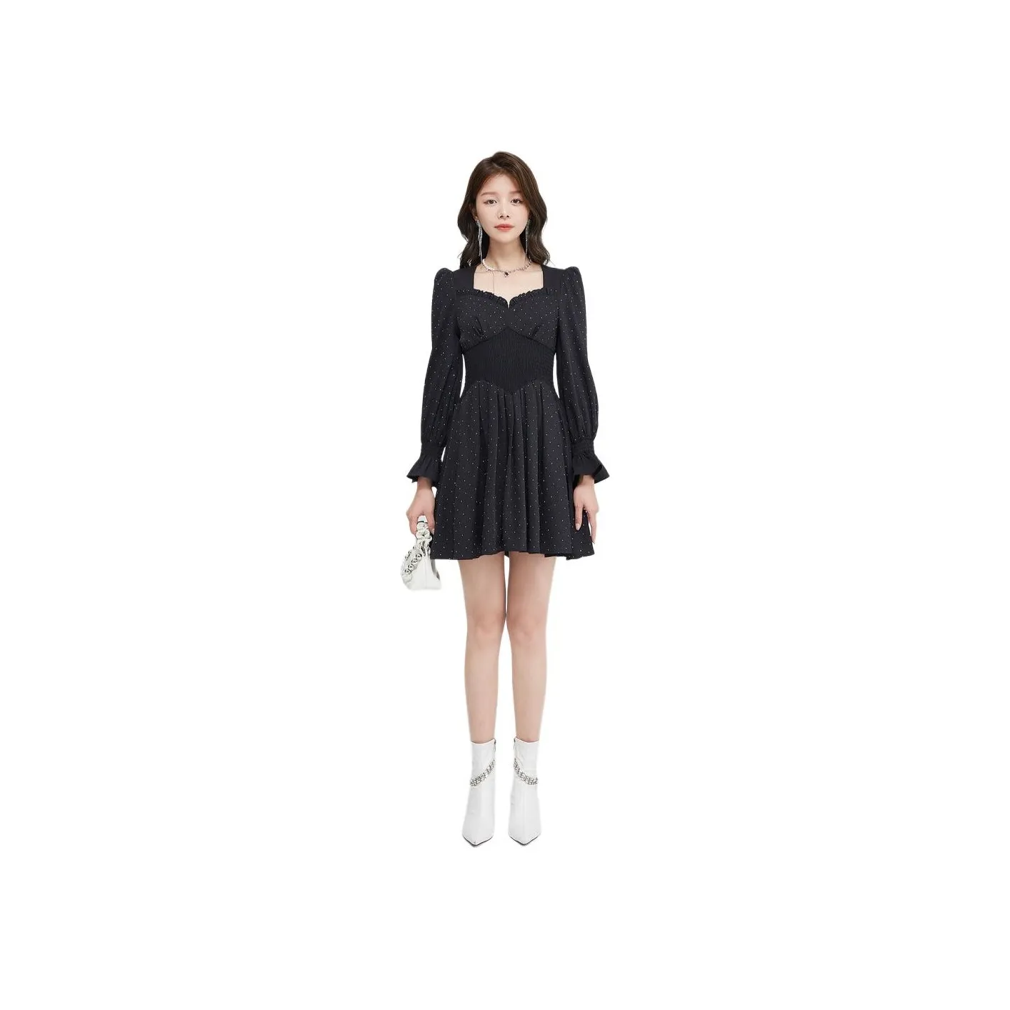 Emu Long Sleeved Dress Women's Black