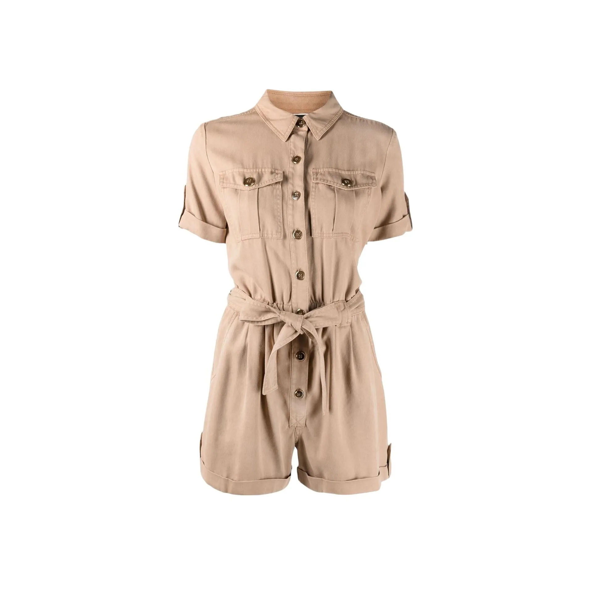 Elisabetta Franchi SS22 Комбинезон Женский Коричневый