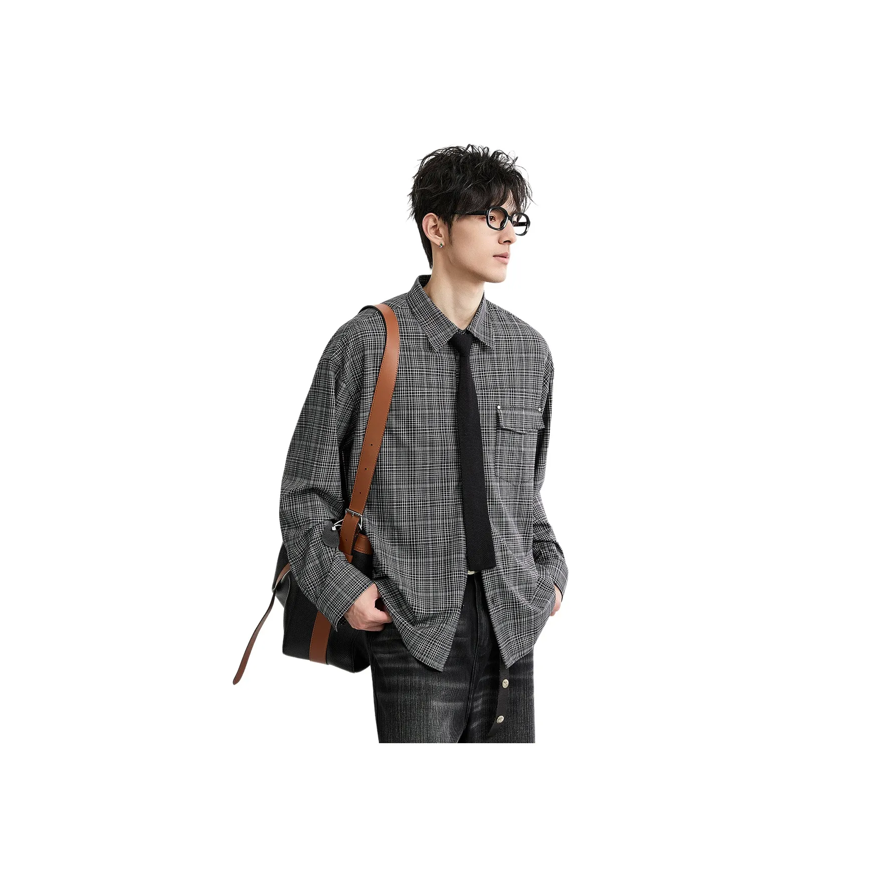 EARL JOEL Принц Клетчатые Мужские Рубашки