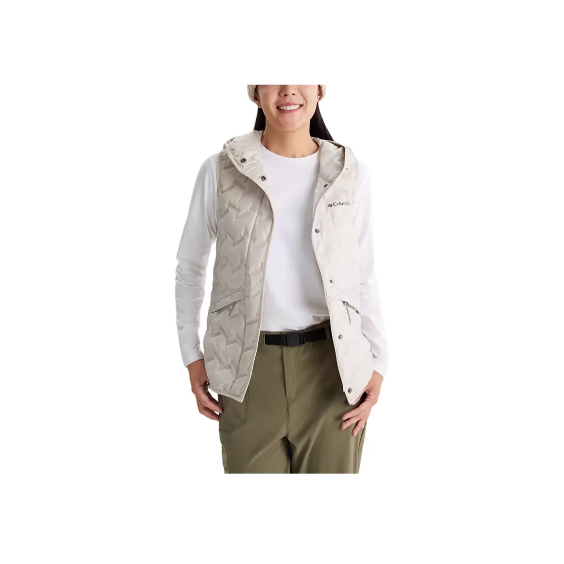 Columbia Белые Женские Жилеты