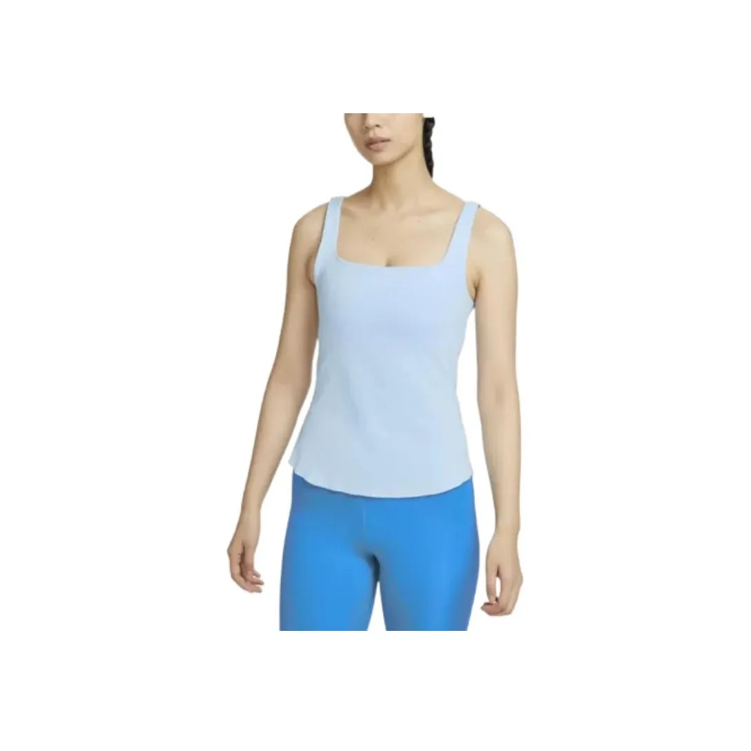 Nike Sleeveless Sports Shirts Women's Light Blue