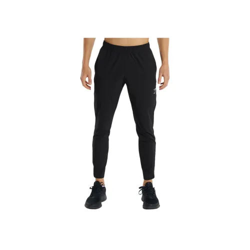 GYMSHARK Черные Мужские Вязаные Тренировочные Брюки