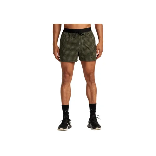 RVCA Оливковый Night Камуфляж Мужские Повседневные Шорты