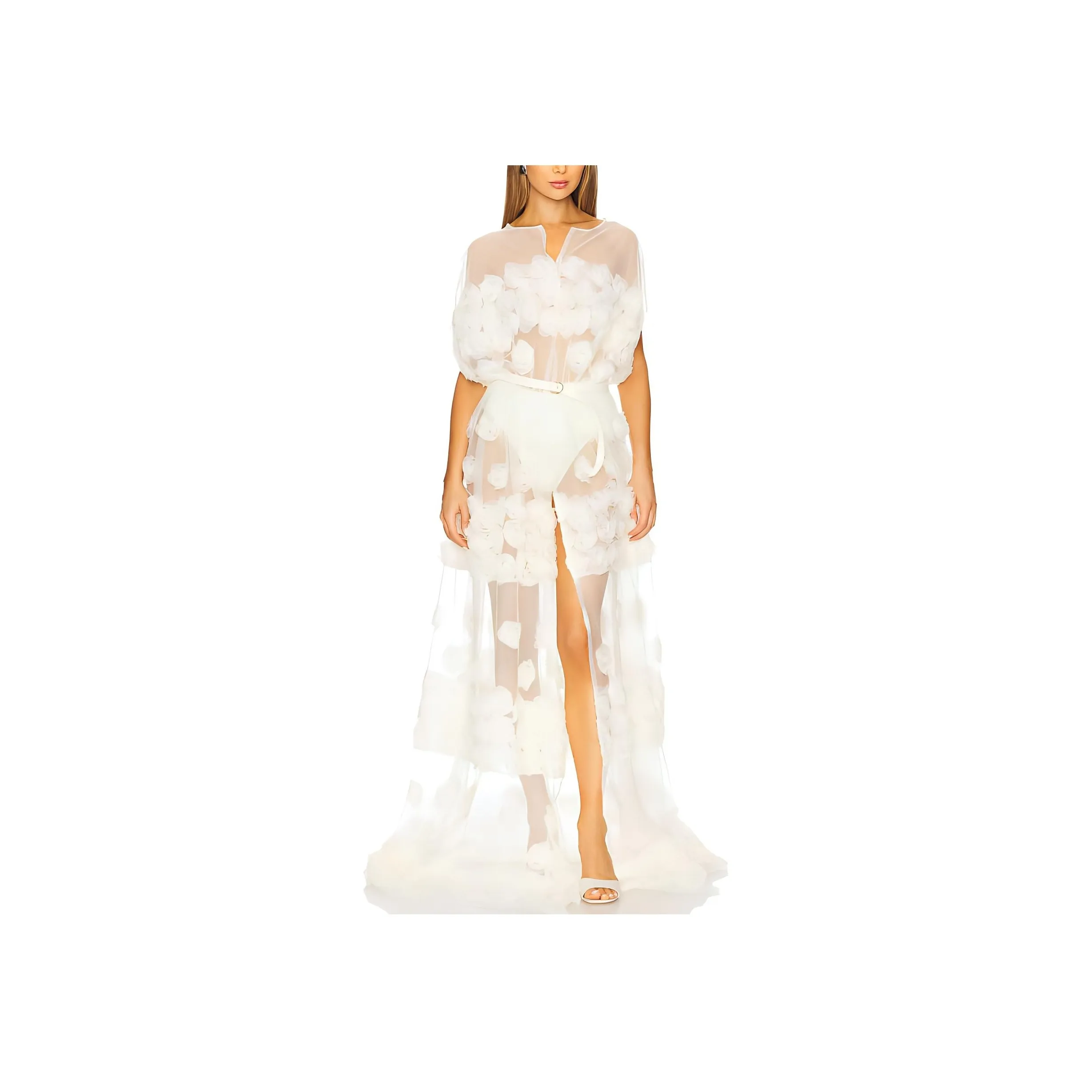 NORMA KAMALI Super Os Floral Dress