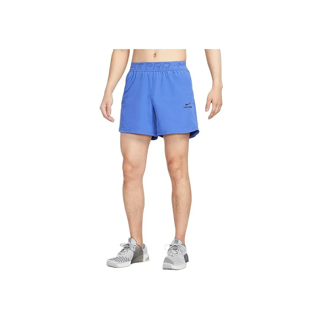 Nike Pro Blue Men's Casual Shorts Nike Pro Синий Мужские Повседневные Шорты