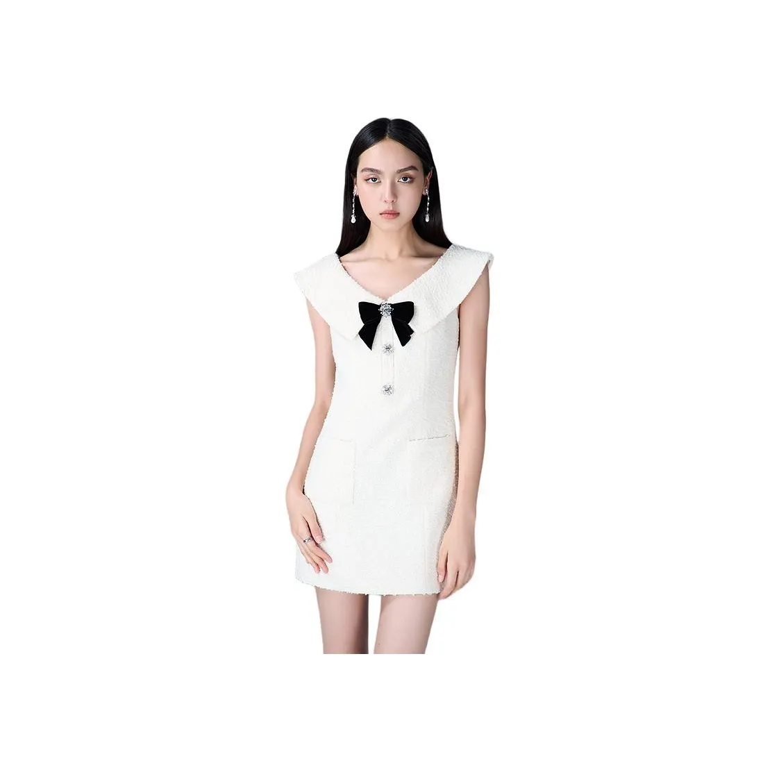 Caroline Без рукавов Платье Женское