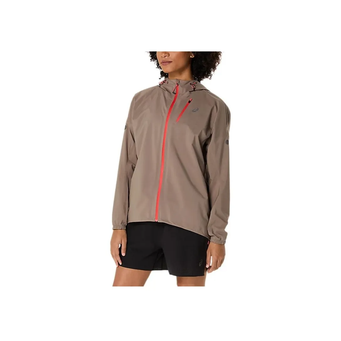 Asics FUJITRAIL Jackets & Coats Women's Gray