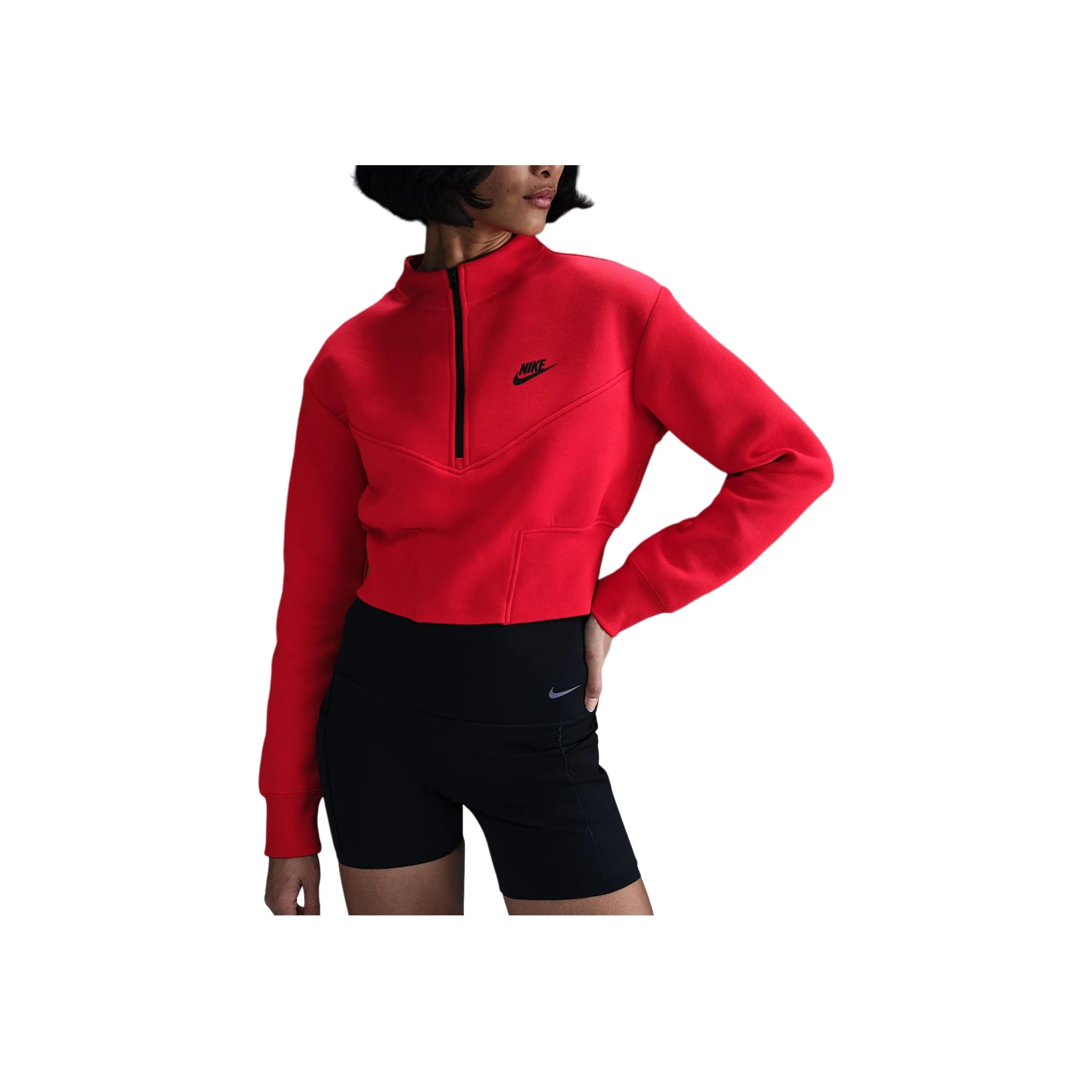 Nike Sportswear Tech Fleece Women's Cropped 1/2 Zip Top