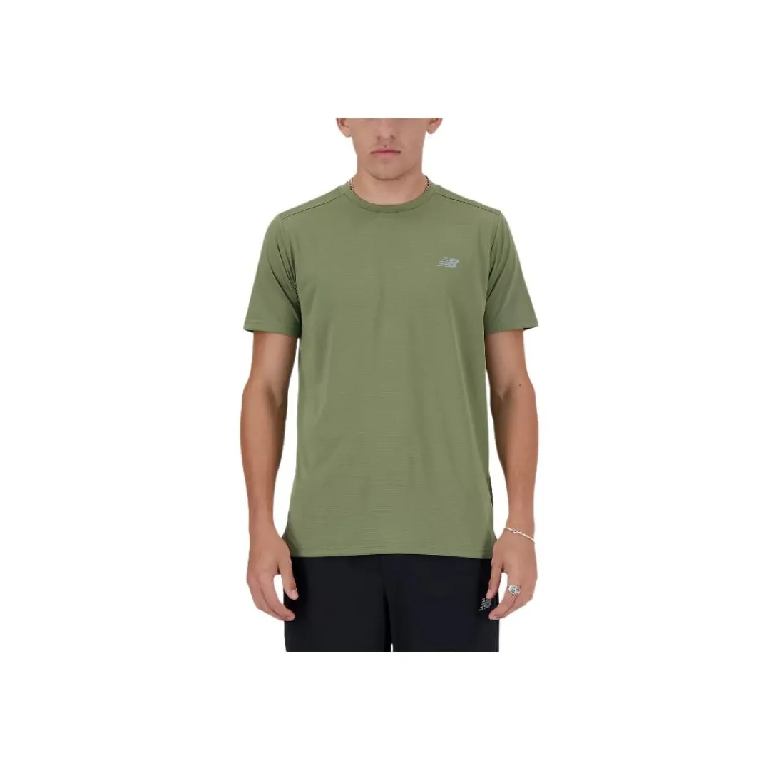 New Balance T Shirt Men's Olive Green