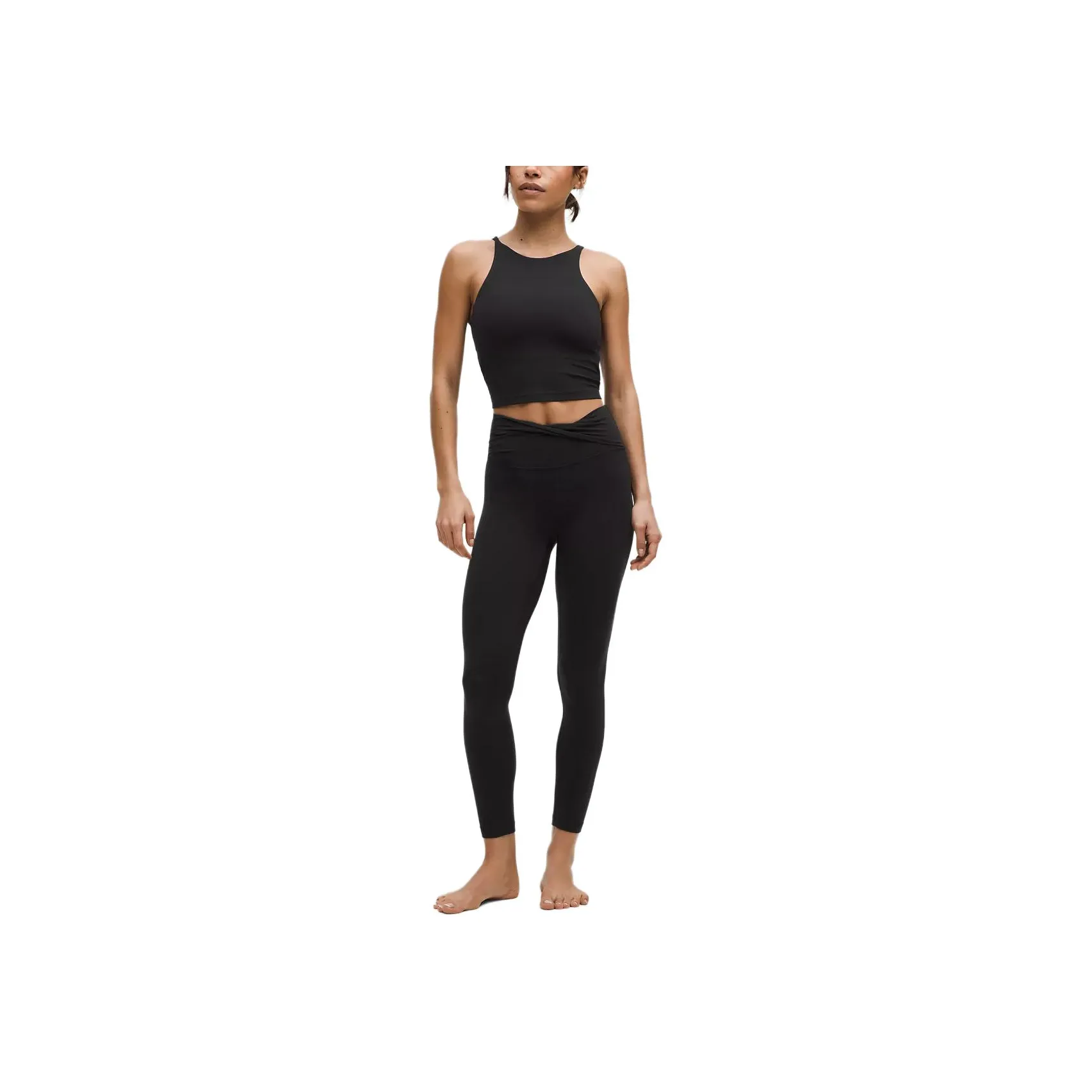 Lululemon SS25 Tank Top Light Support, C/D Sport Vests Women's Black