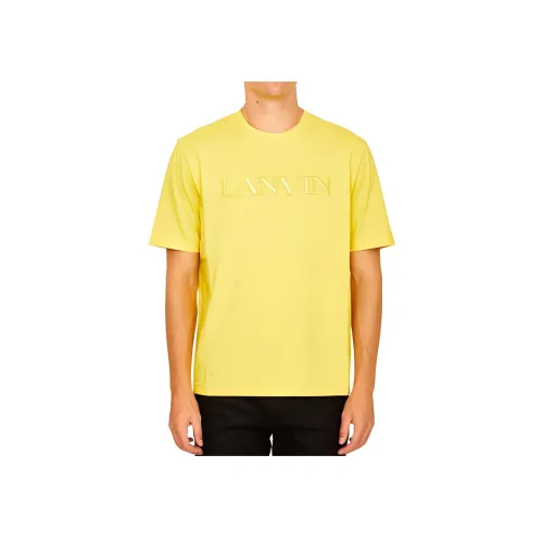Lanvin Желтые Мужские Рубашки