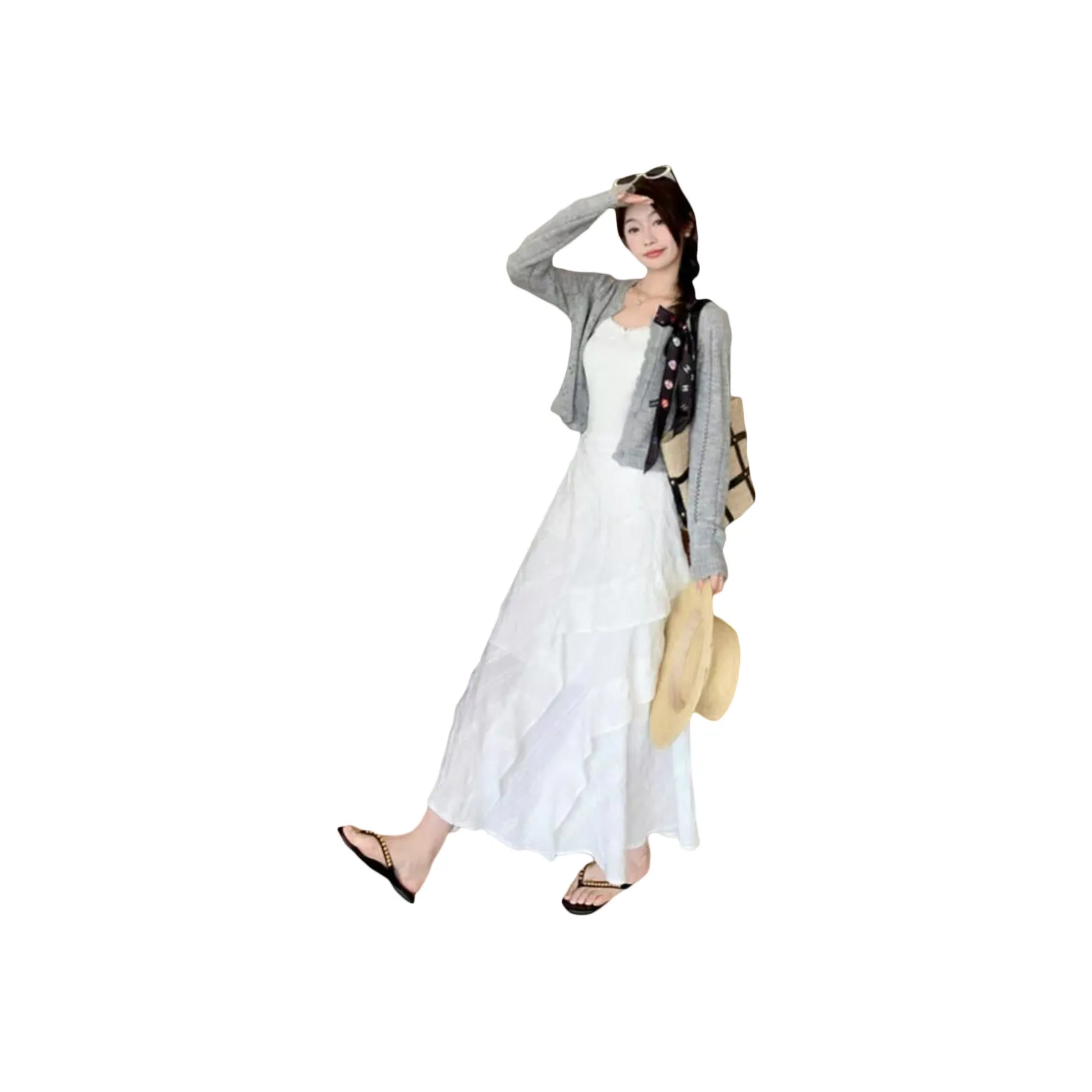 AURORA MUSE Skirt Set Women's White