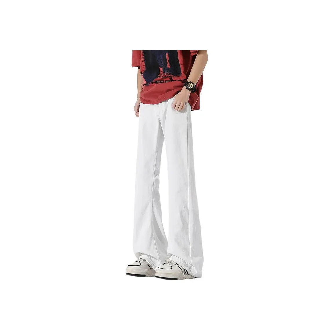 PIERRE CARDIN Jeans Men's White