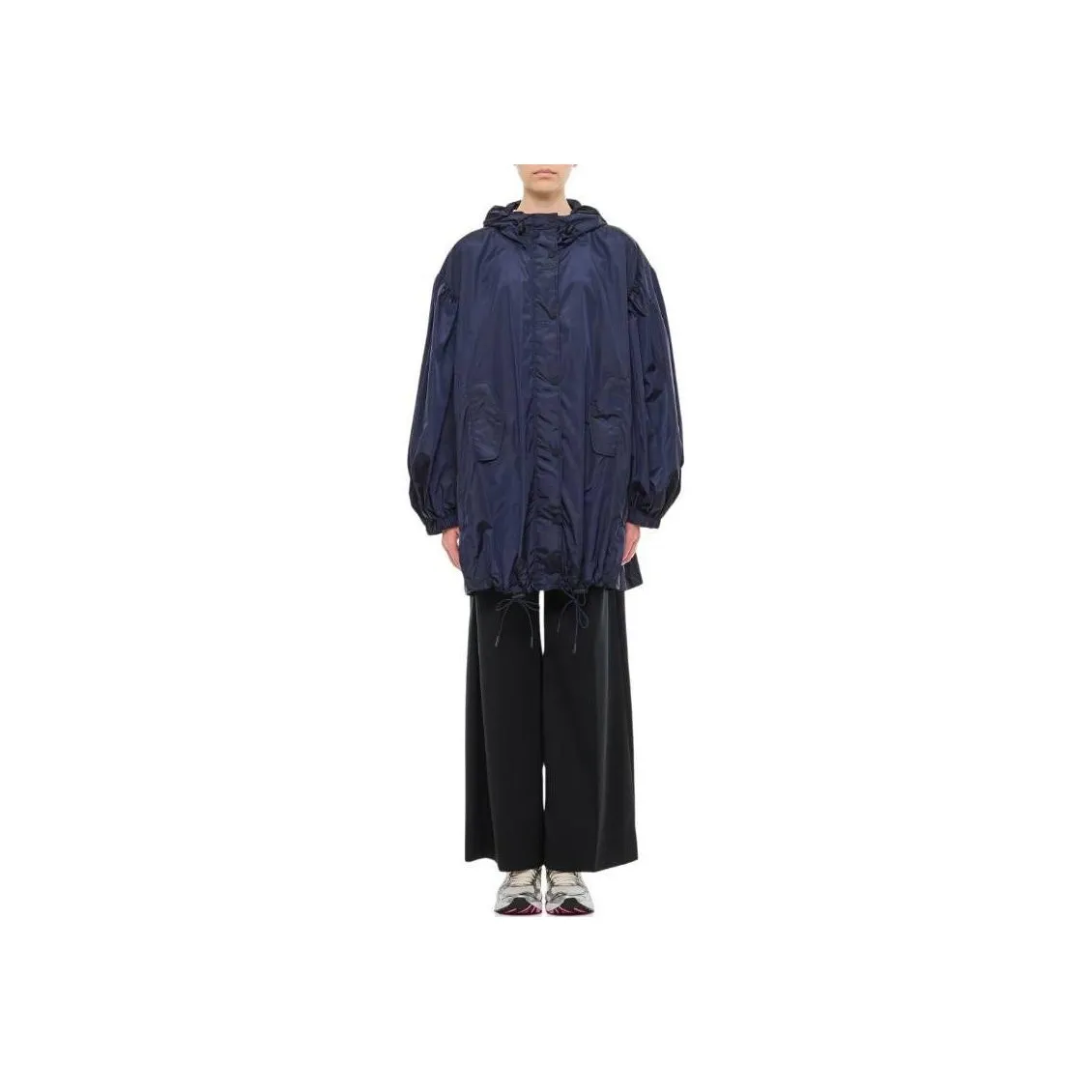 SIMONE ROCHA Button Placket Trapeze Parka