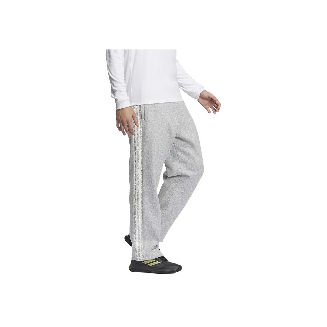 Adidas Casual Pants Men's Light Gray