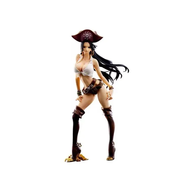 BANPRESTO Boa Hancock Glass Factory One Piece Flag FDS Pirate Hat Captain Scale Figures