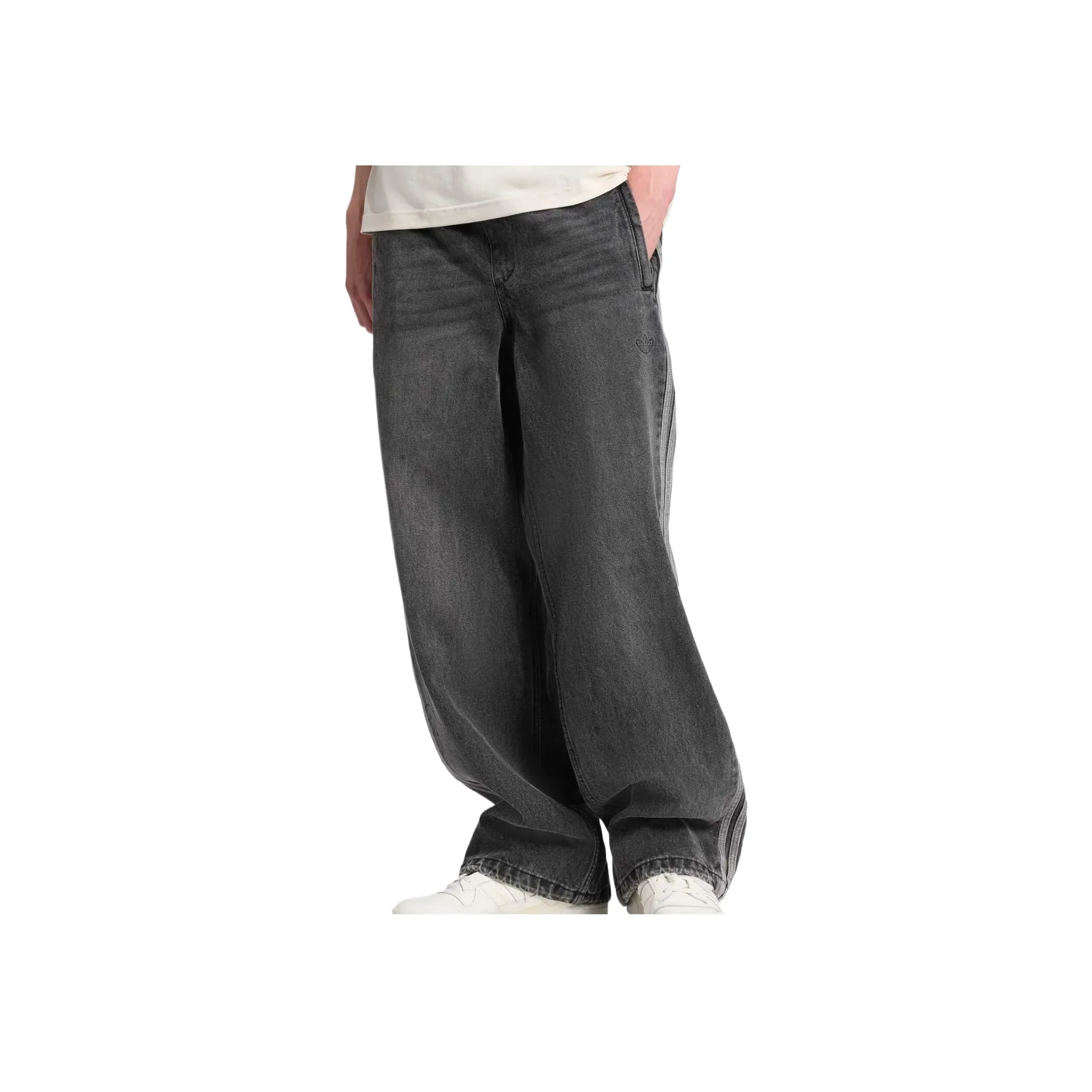 Adidas Originals ADILENIUM Джинсы Мужские Черные