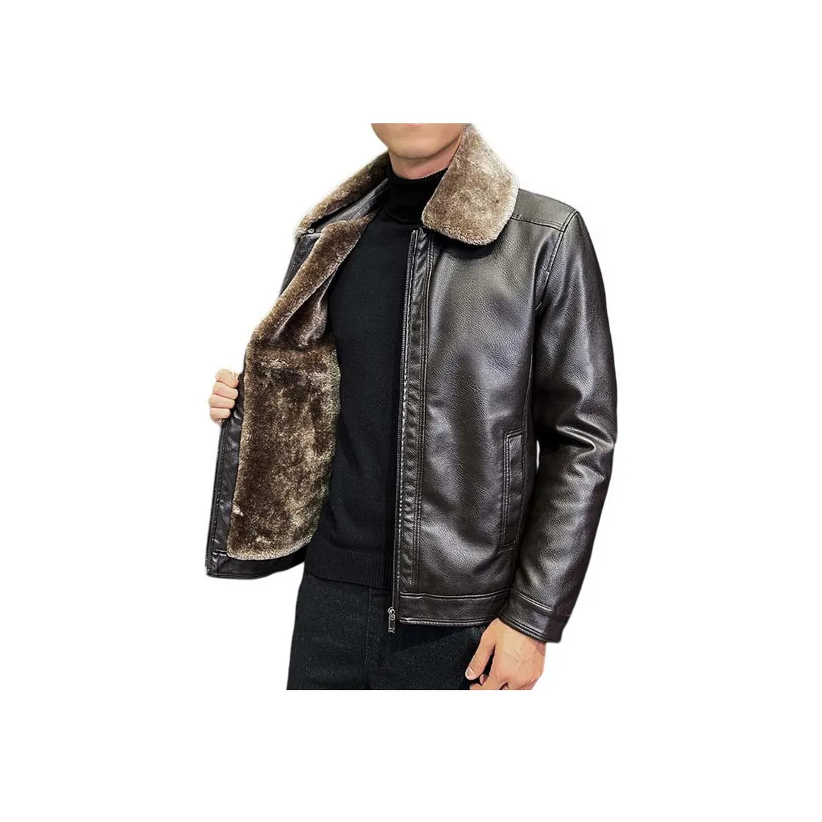 PIERRE CARDIN Кожа Куртка Мужская