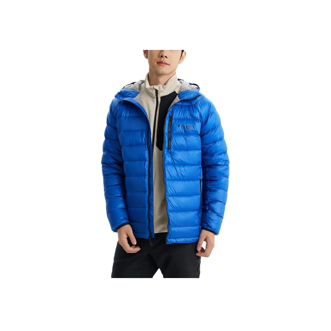 Columbia совместный бренд Титан Пуховик Мужской Синий