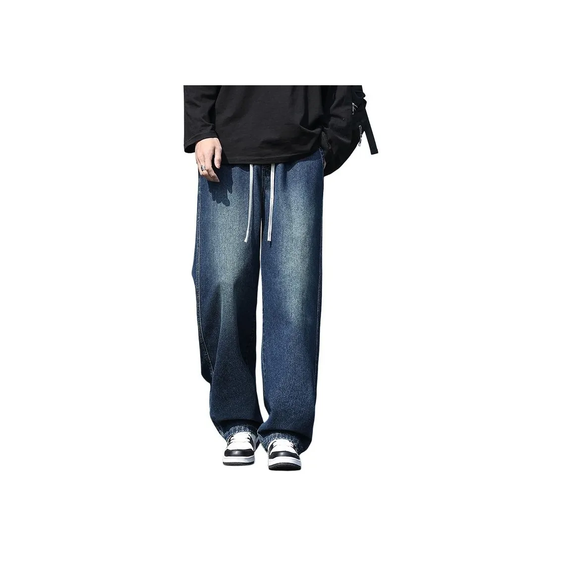 Menglaini Jeans Unisex