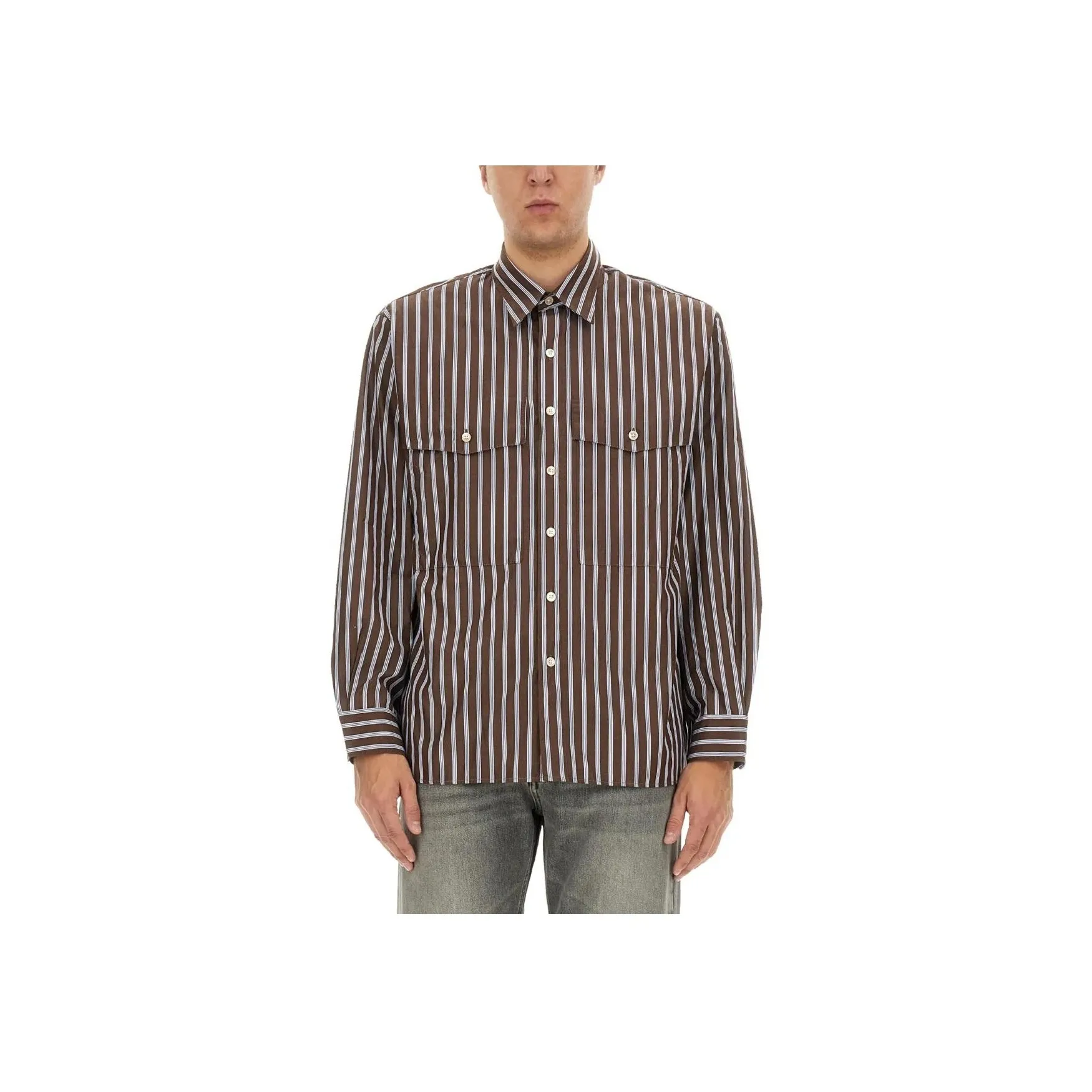 Sunflower Long Sleeved Striped Shirt