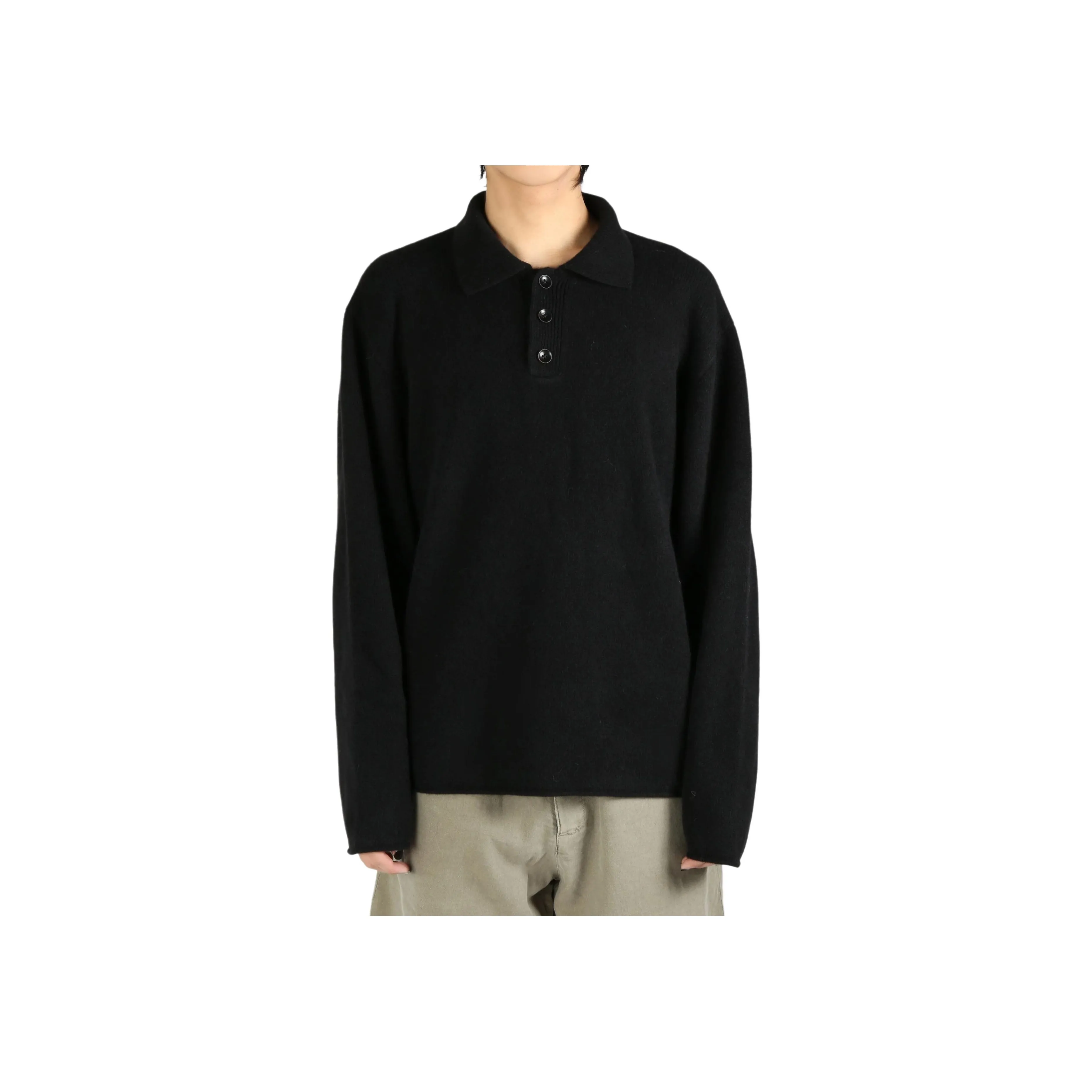The Elder Statesman Heavy Rugby Polo Shirt