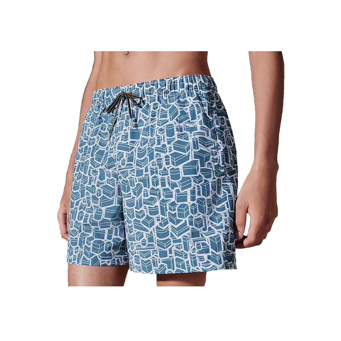 HERMES SS24 Casual Shorts Men's Cobalt Blue