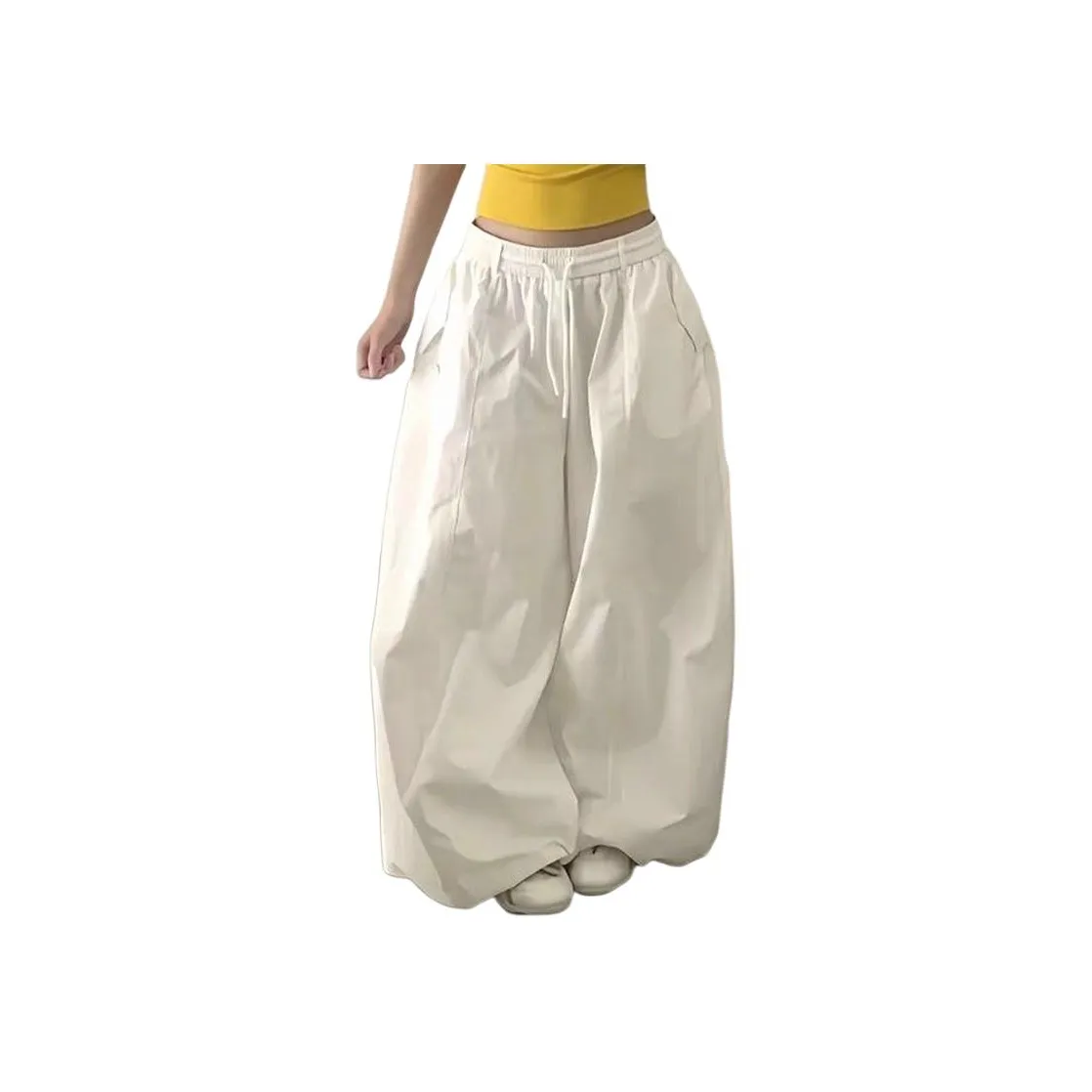 SINKACME Белый Унисекс Карго Брюки