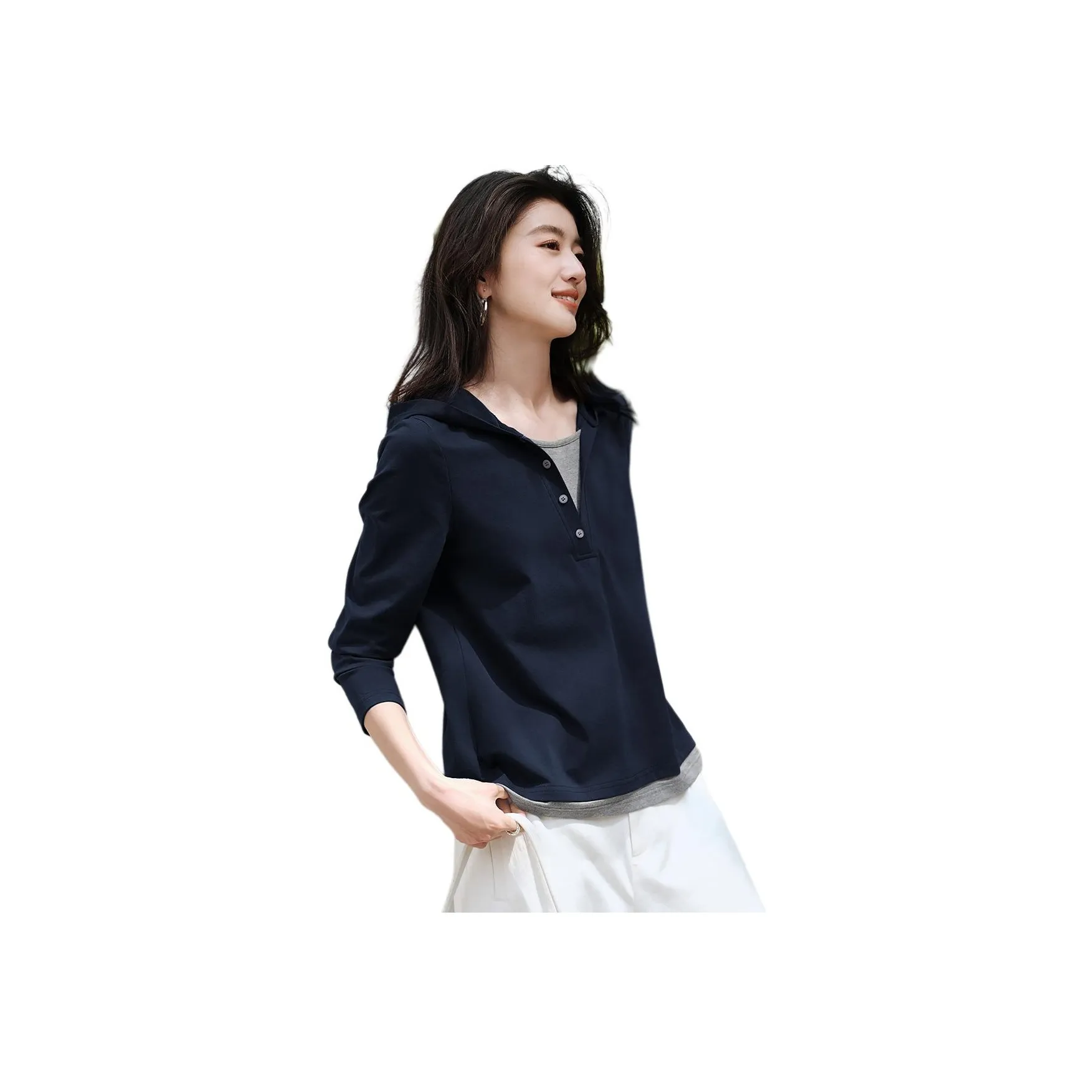 XWI Темно-синие женские футболки T