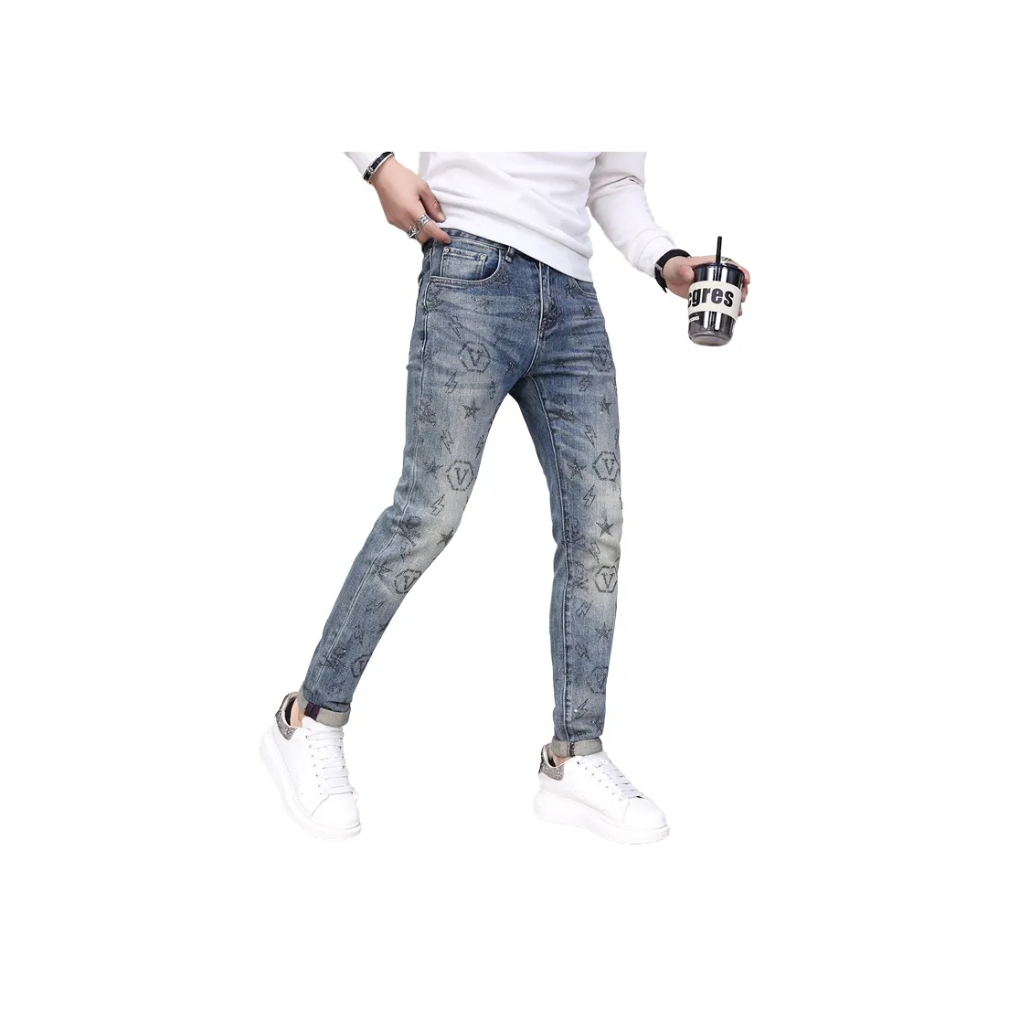 Glona Klio Jeans Unisex Blue
