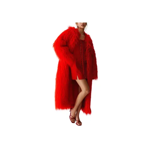 NASTY GAL Женское красное пальто