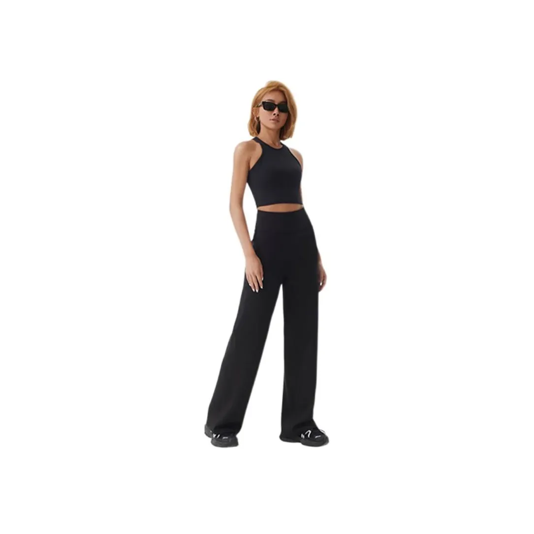 ARIA LEISURE Cooling, Breathable, Loose Fit, High Rise, Elastic, Slimming, Running, Fitness Sweatpants Women's