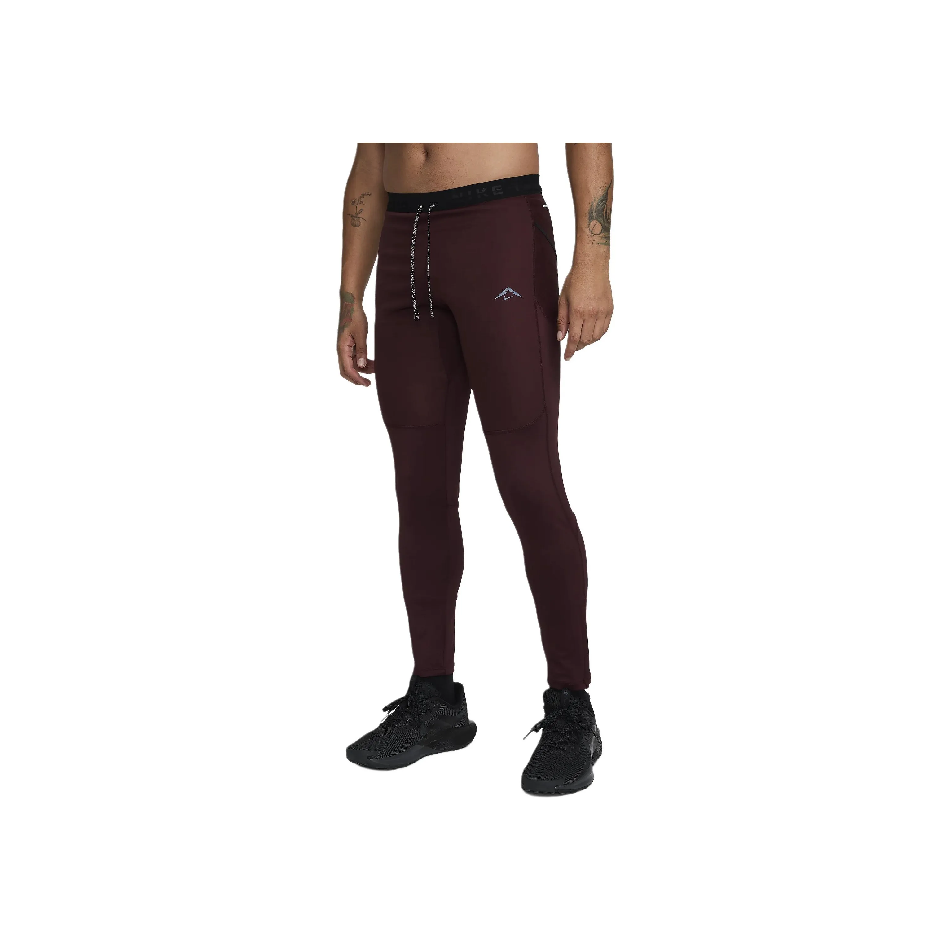 nike LUNAR Ray Running Pants Мужские Бордовый Красный