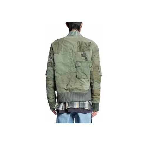 GREG LAUREN Зеленая Мужская Куртка