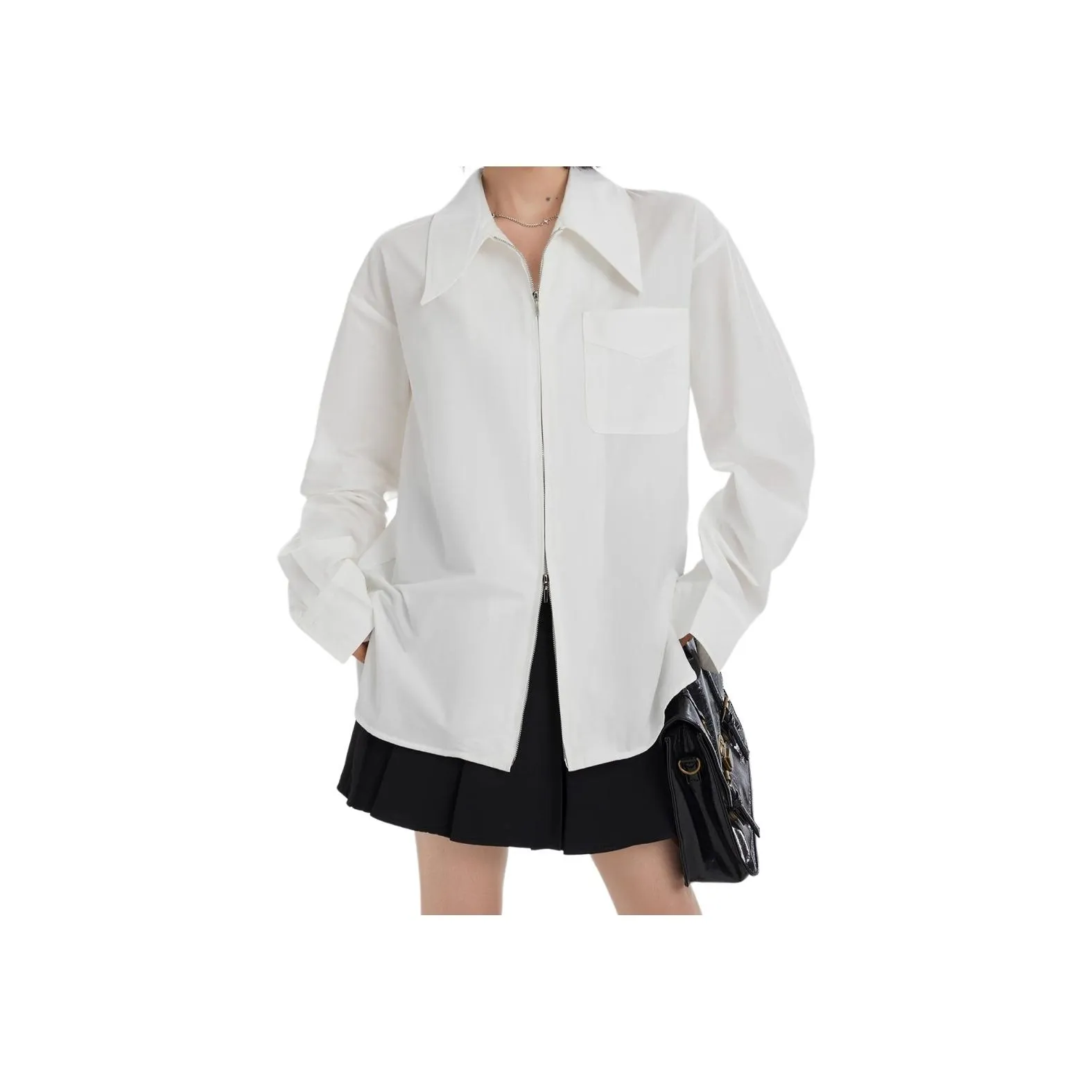 MUCCHIC Премиум Белые Женские Рубашки