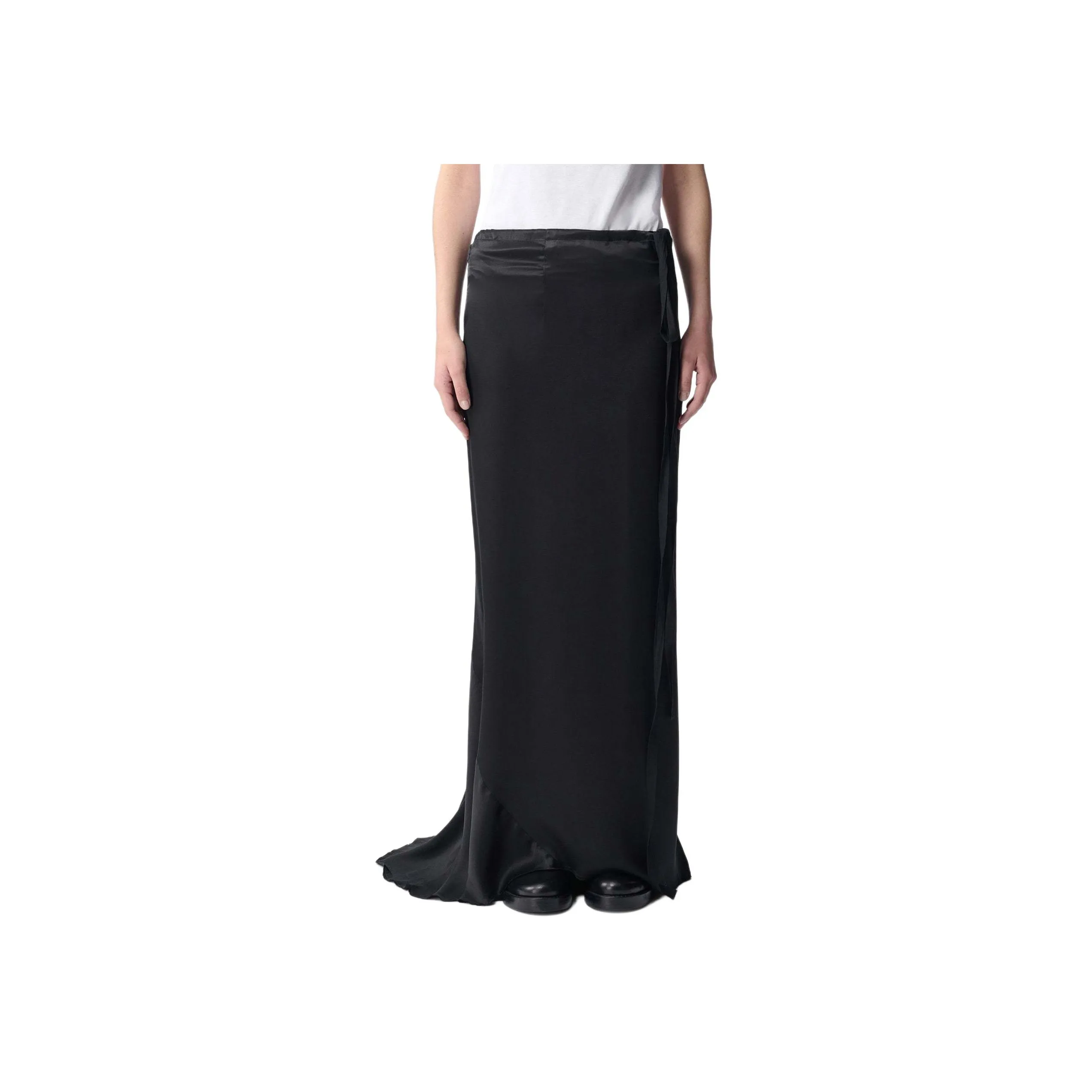 Ann Demeulemeester Eveline Silk Maxi Skirt