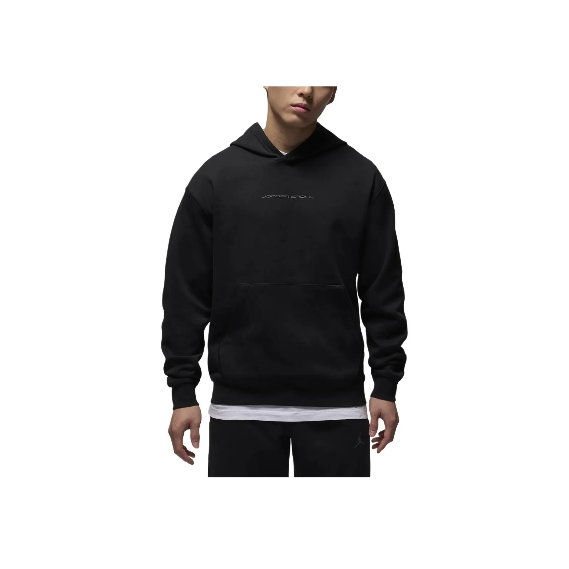 Jordan Sport Hoop Fleece Men's Dri FIT Pullover Hoodie